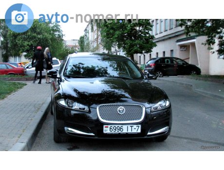 6996 It 7 Jaguar Xf G Minsk Nomer Belarusi