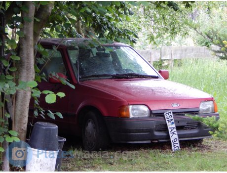 Esa Ak 940 Ford Orion Eisenach District Former German License Plate