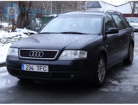 234 TFC, Audi A6 , License plate of Estonia