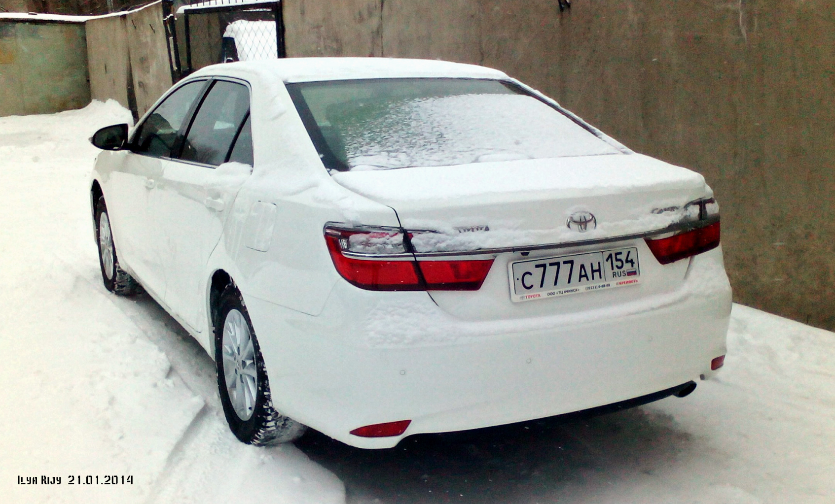 "с 777 ан 154" photos Toyota Camry. Russia