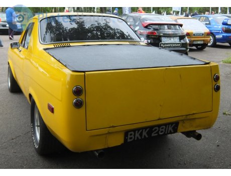 Bkk 281k Ford Escort Maidstone License Plate Of The Great Britain