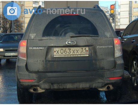 х063хх31, Subaru Forester