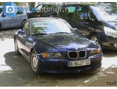 A 8427 DZ, BMW Z3