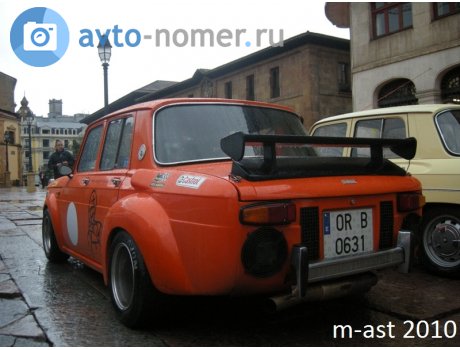 OR 0631 B, Renault 8