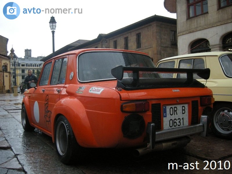 OR 0631 B, Renault 8 1st gen (113), 1962–1973 (–1976 for ES-market)