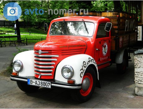 B AJ 8807, Barkas V901