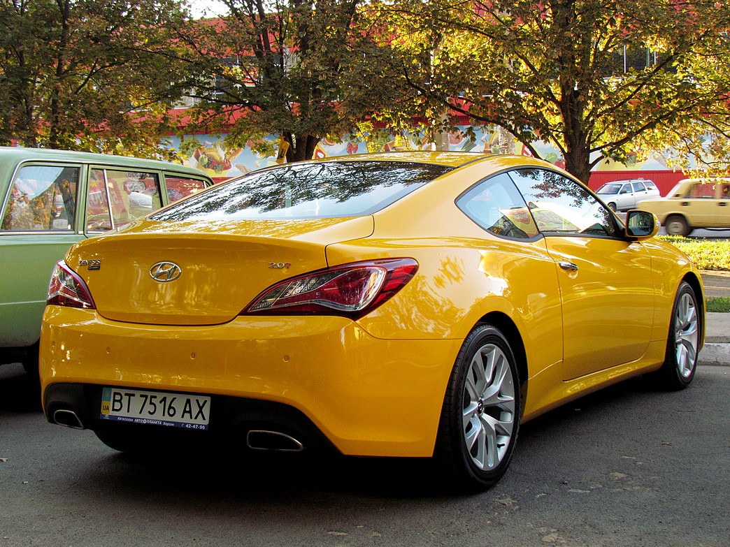 BT 7516 AX, Hyundai Genesis Coupe 1st gen (BK), facelift, 2011­–2016