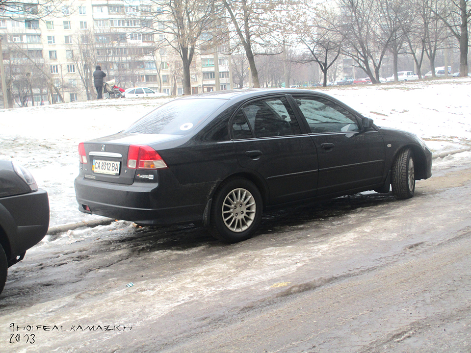 CA 8312 BA, Honda Civic 7th gen (Ferio) Sedan (ES), 2000–2005
