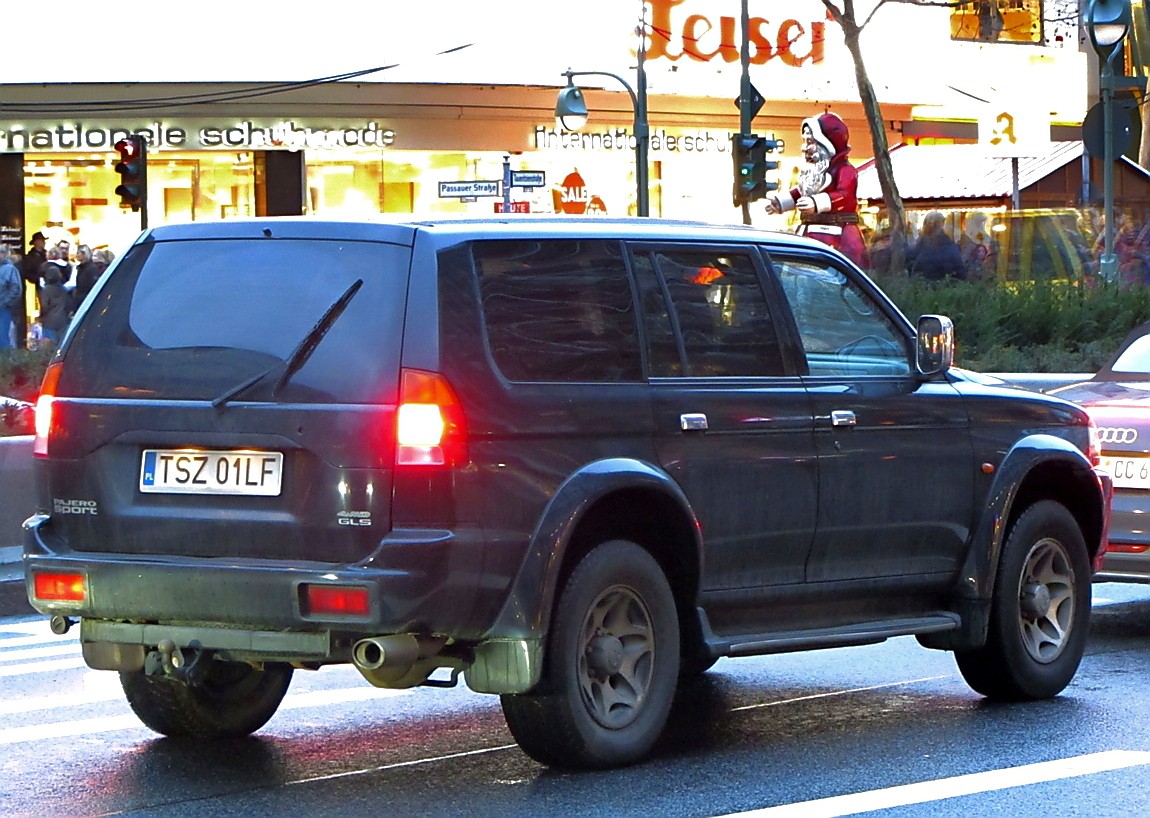 TSZ 01LF, Mitsubishi Pajero Sport 