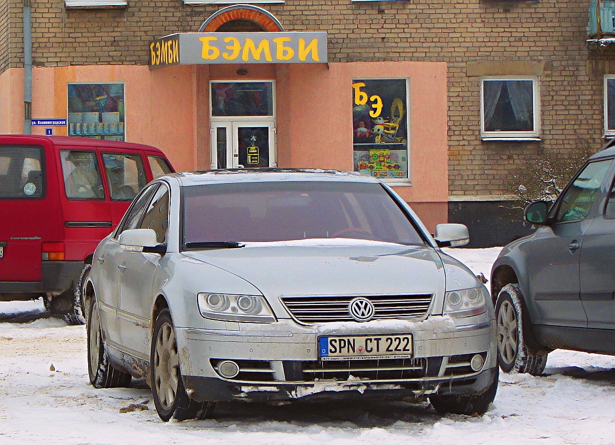 SPN CT 222, Volkswagen Phaeton 1st gen (3D), 2002–2010