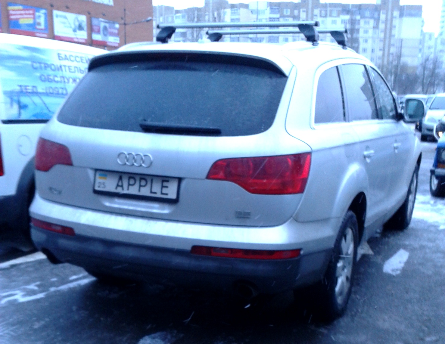 25 APPLE, Audi Q7 1st gen (4LB), 2005–2009