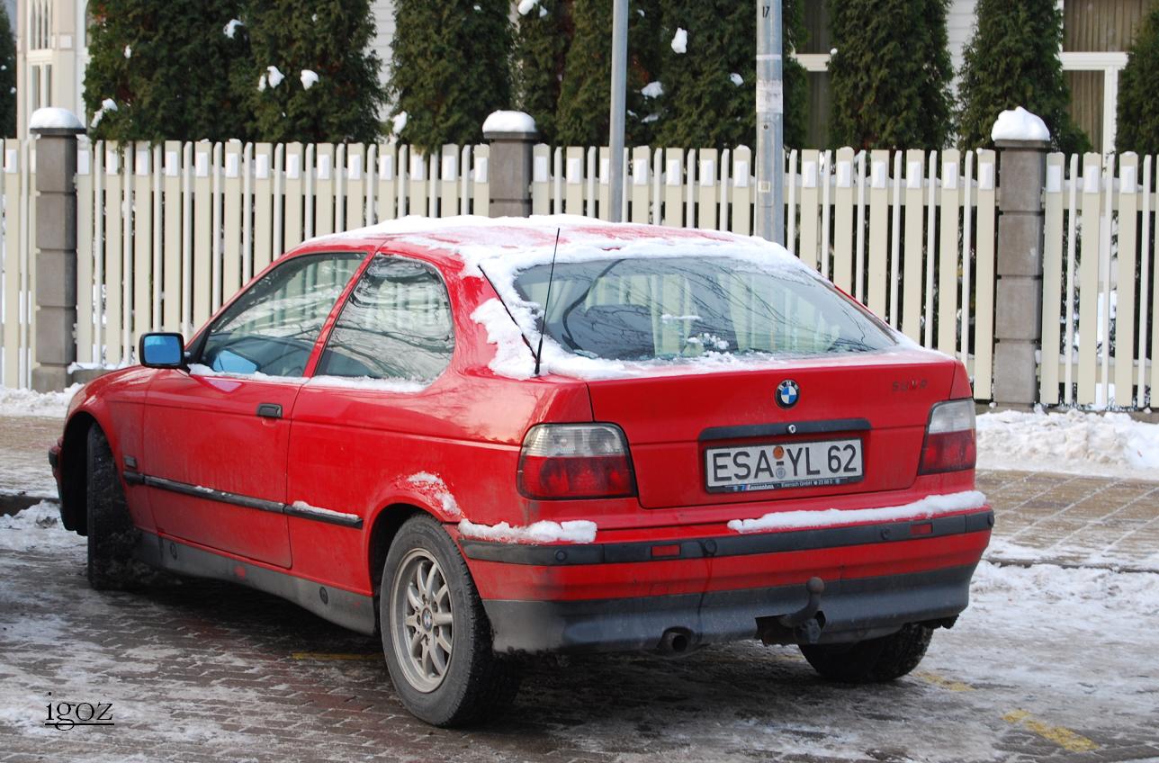 ESA YL 62, BMW 3 Series 3rd gen Compact Hatch (E36), 1994–2000