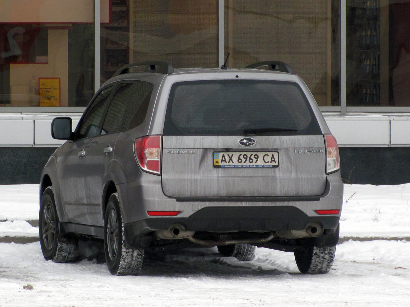 AX 6969 CA, Subaru Forester 3rd gen (SH), 2008­–2013