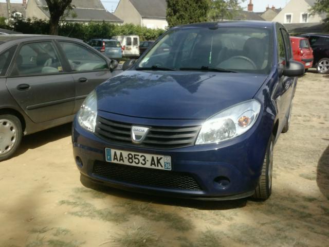 AA-853-AK, Dacia Sandero 1st gen (B90), 2008–2012