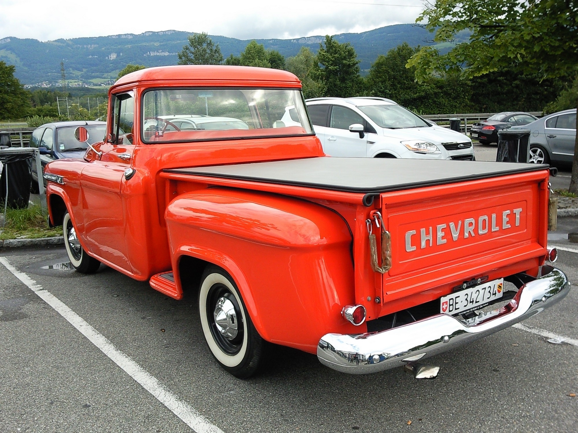BE 342734, Chevrolet Apache 1st gen Truck (3100/3200/3600/3800; A-body), 1957–1959