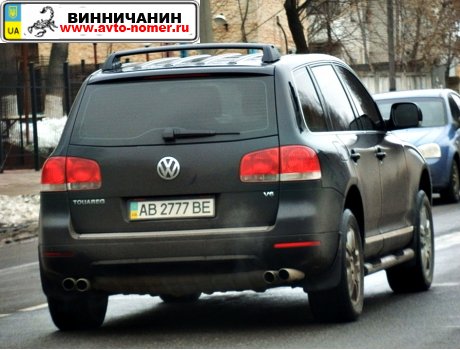 AB 2777 BE, Volkswagen Touareg