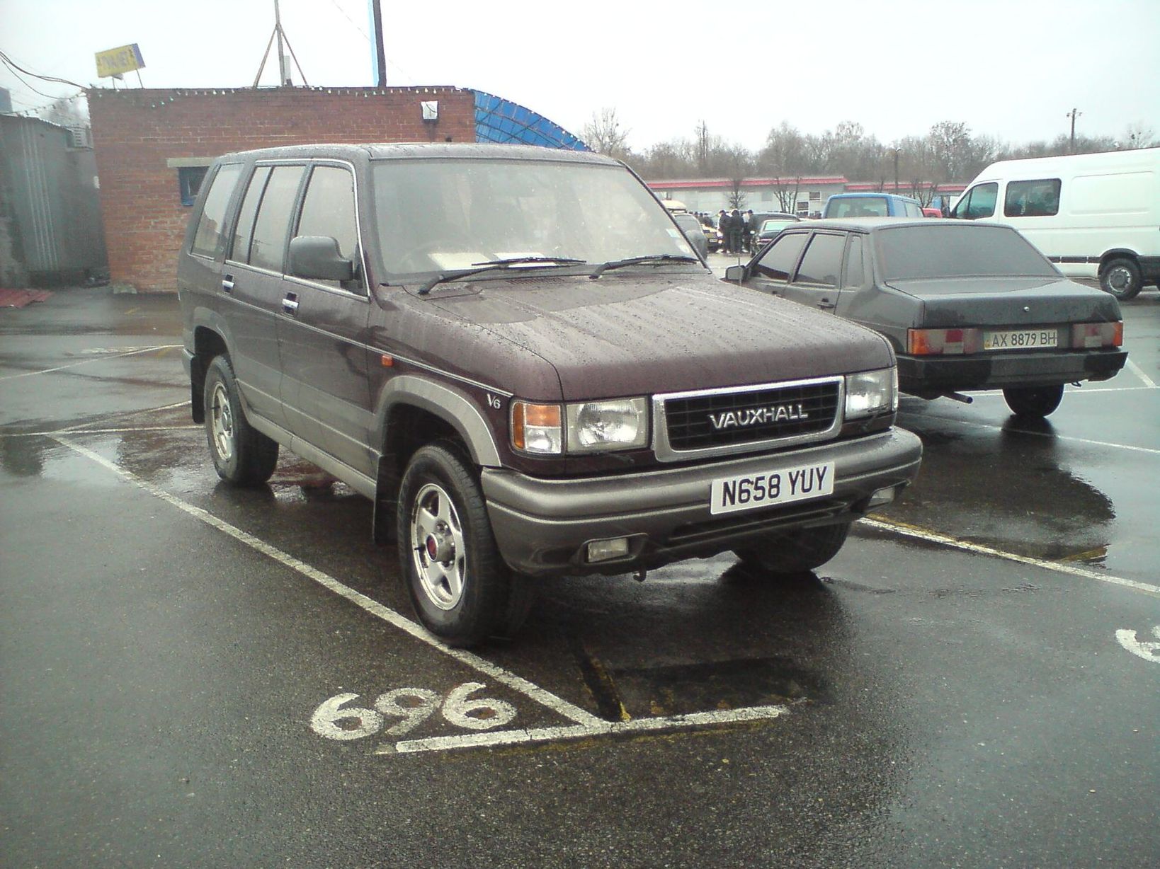 N658YUY, Vauxhall Monterey 1st gen 5-door SUV (M92/M98), 1994–1998