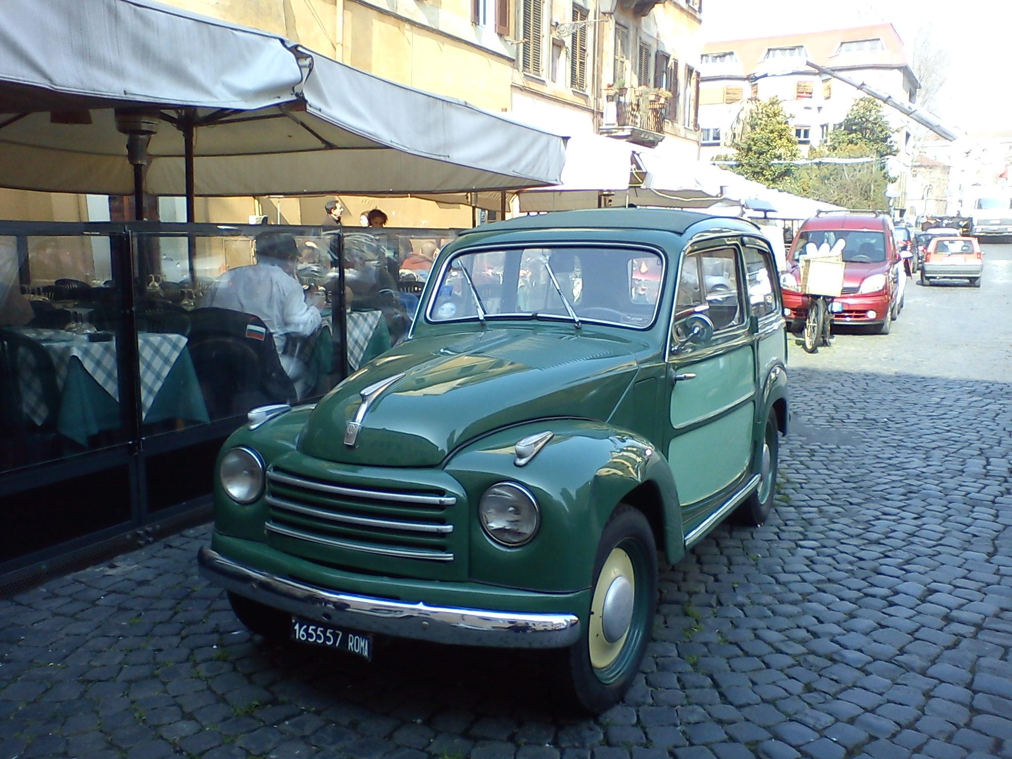 Roma 165557, FIAT 500 500C 'Topolino' Belvedere, 1951–1955