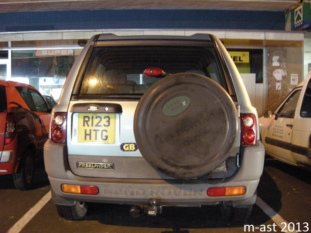 R123HTG, Land Rover Freelander 1st gen 5-door SUV (L314), 1999–2003