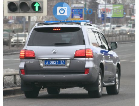 а 0821 77, Lexus LX