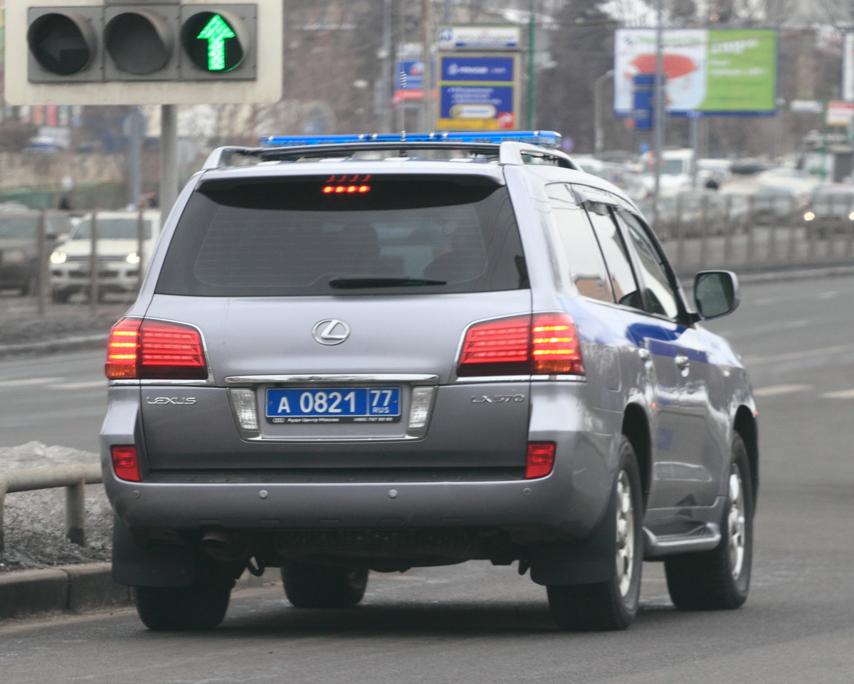 а 0821 77, Lexus LX 3rd gen (J200), 2007–2012