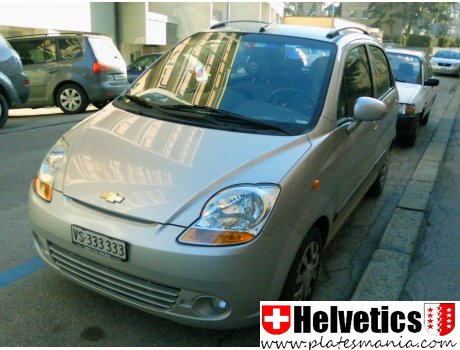 VS 333333, Chevrolet Matiz