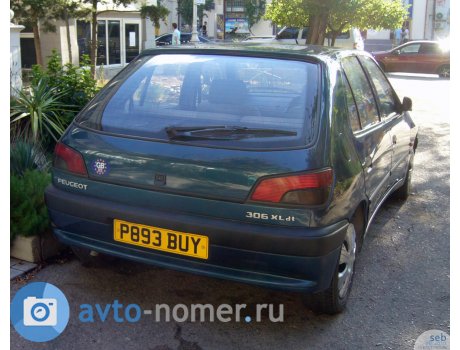P893 BUY, Peugeot 306