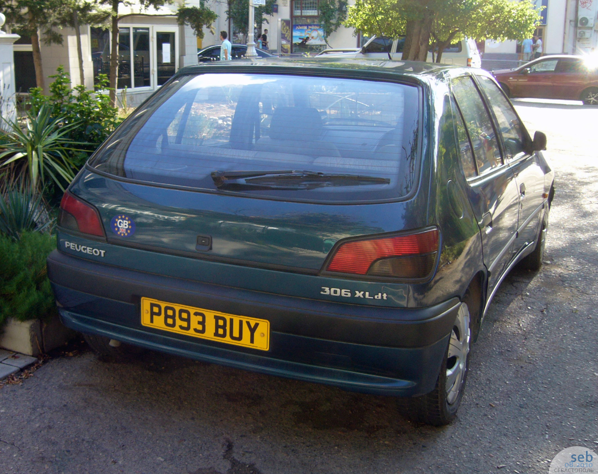 P893BUY, Peugeot 306 1st gen 5-door Hatch (N3/N5), 1993–2001
