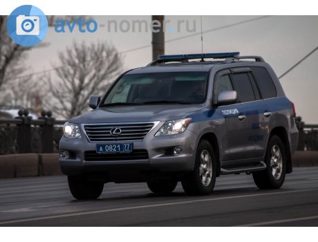 а 0821 77, Lexus LX