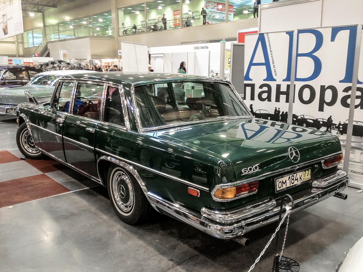 ом 184 к 77, Mercedes-Benz 600 Limousine (W100), 1964­–1981