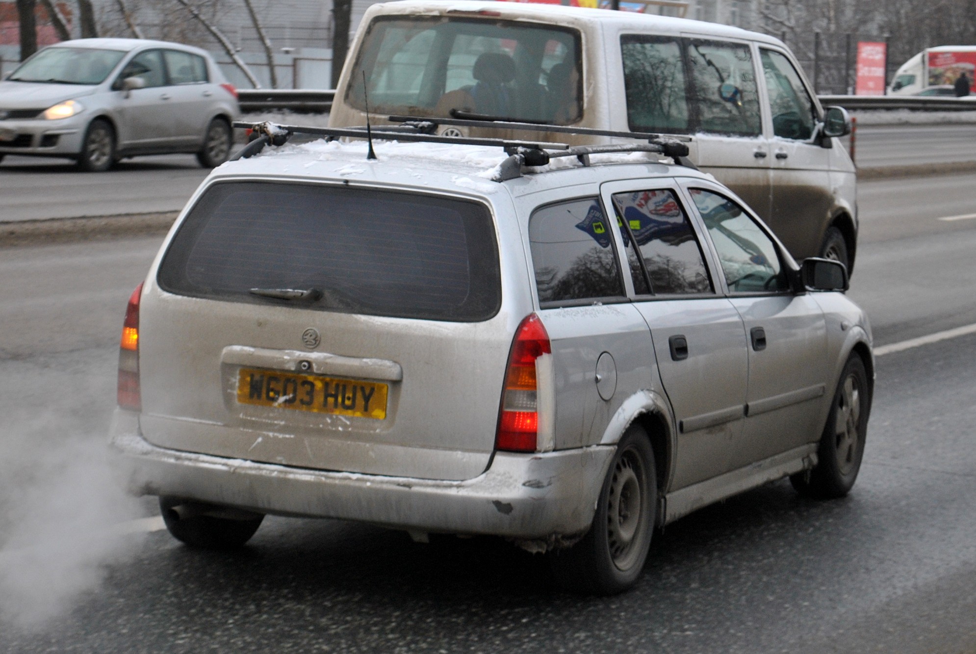 WG03HUY, Vauxhall Astra 4th gen Estate (G; T98), 1998–2004