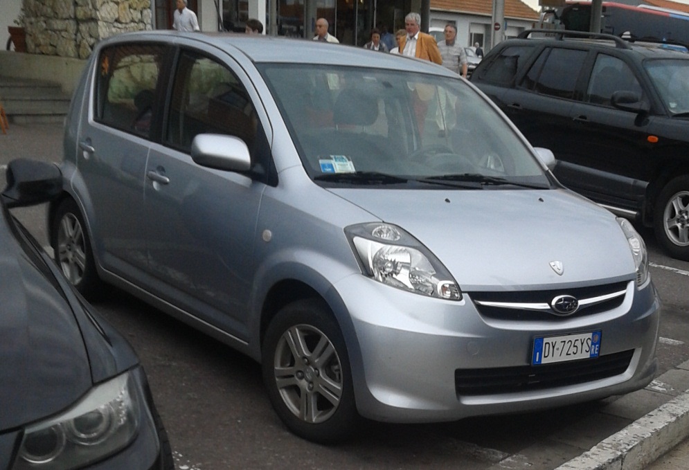 DY 725 YS, Subaru Justy 4th gen (M300F; EU-market), 2007–2011