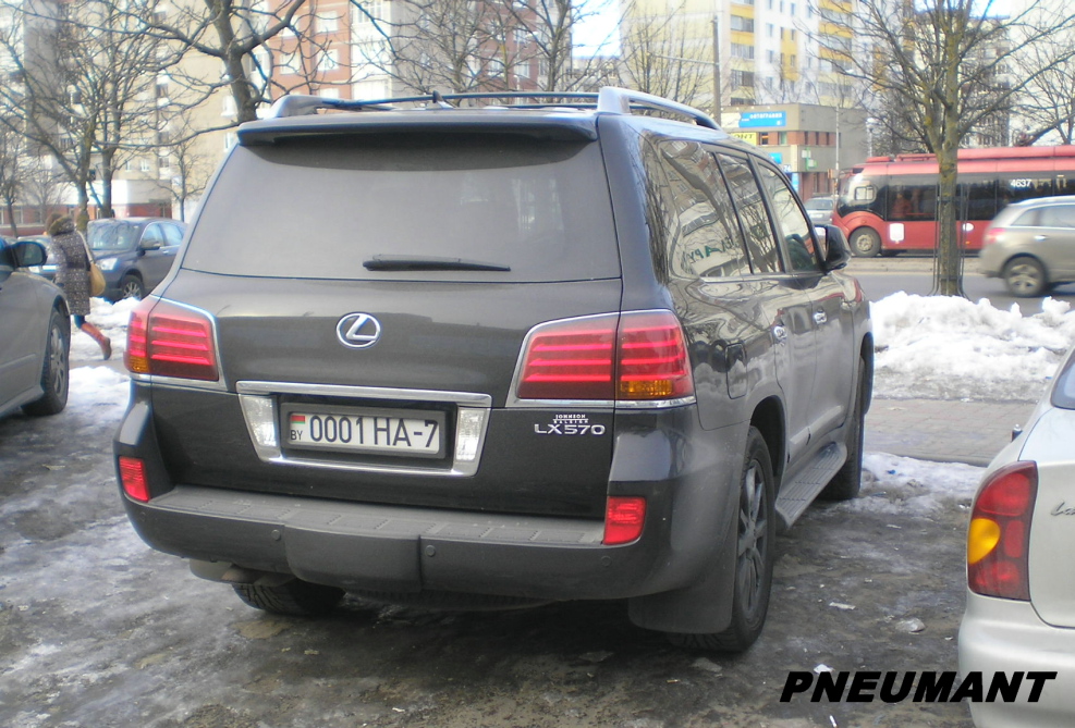 0001 HA-7, Lexus LX 3rd gen (J200), 2007–2012