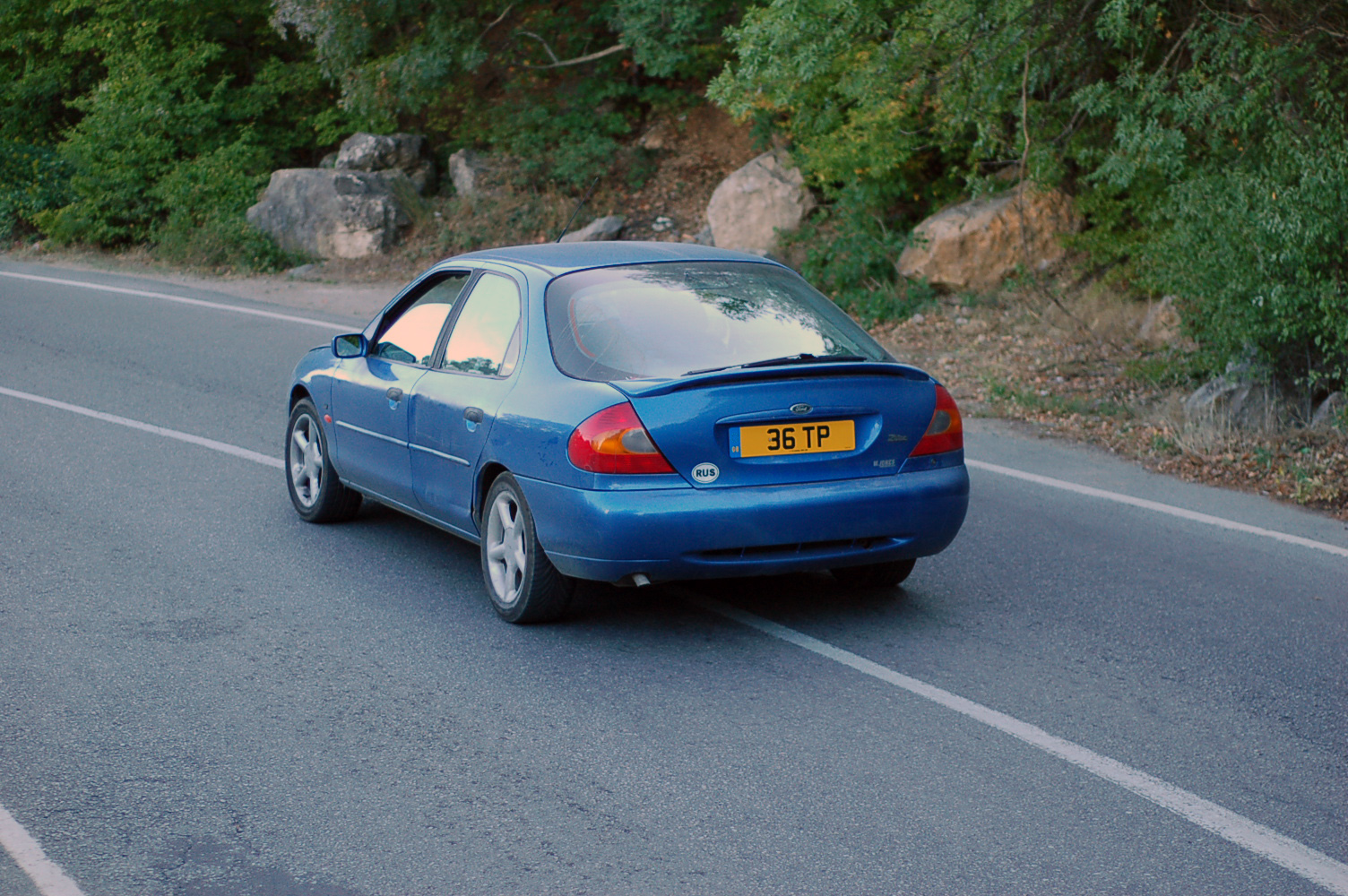 36TP, Ford Mondeo 1st gen Sedan/Liftback (Mk2; CDW162), facelift, 1996–2000