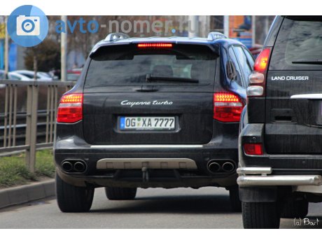 OG XA 7777, Porsche Cayenne