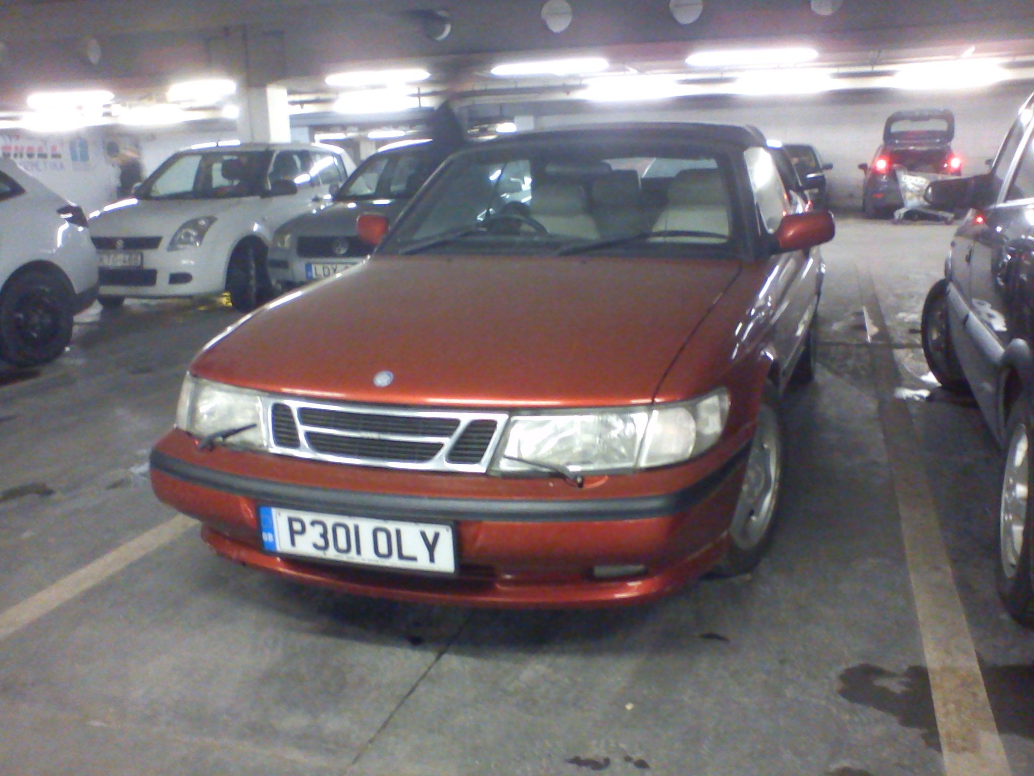 P301OLY, SAAB 900 2nd gen Convertible (YS3D), 1994–1998