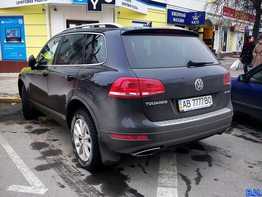 AB 7777 BO, Volkswagen Touareg 2nd gen (7P), 2010–2018