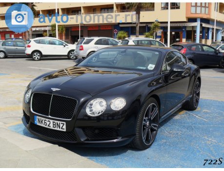 NK62 BNZ, Bentley Continental