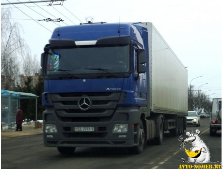 EE 7777-7, Mercedes-Benz Actros