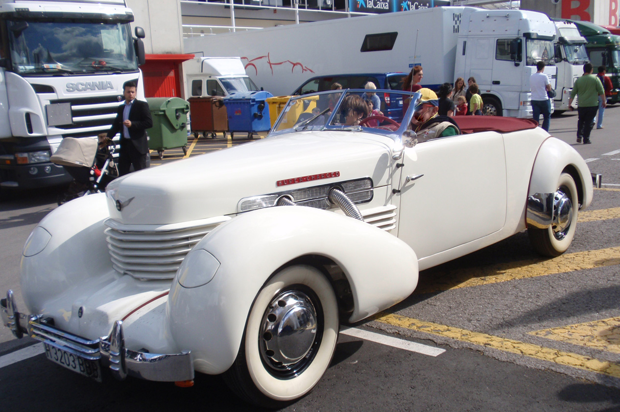 H 3203 BBB, Cord 812 Convertible Coupé, 1937