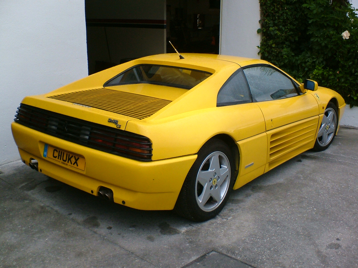 C11UKX, Ferrari 348 1st gen (GTS) Targa (F119), 1989–1994