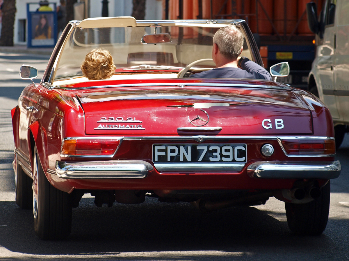 FPN739C, Mercedes-Benz SL-Klasse 2nd gen 230­–280 SL (W113), 1963–1971