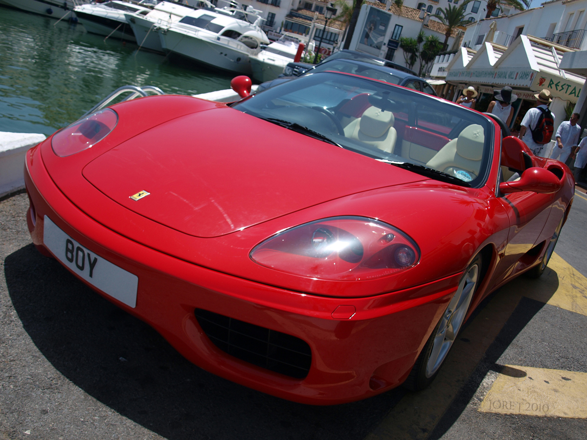 80Y, Ferrari 360 1st gen Spider (F131), 2000–2005