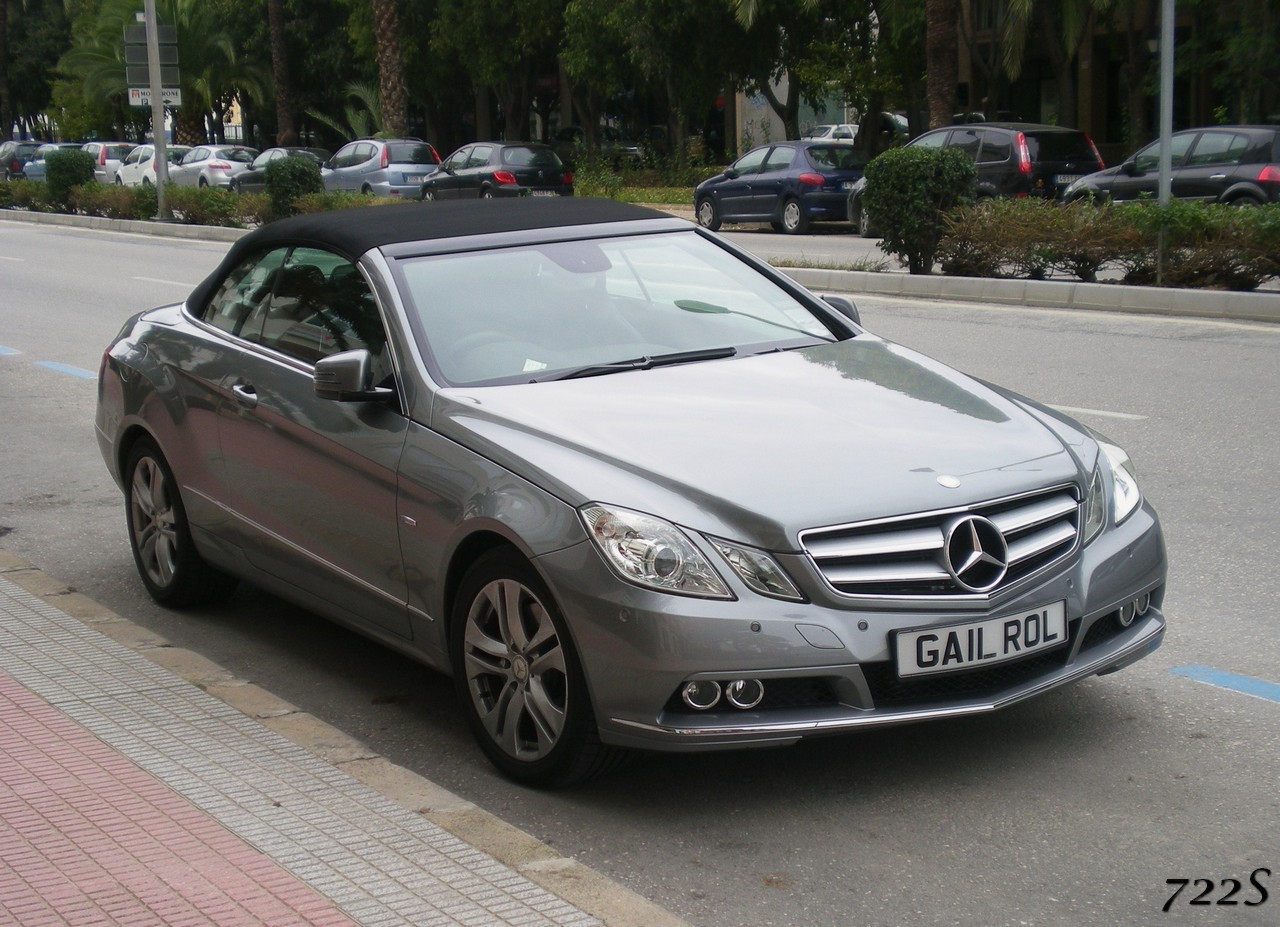 GA11ROL, Mercedes-Benz E-Klasse 4th gen Cabriolet (A207), 2010–2012
