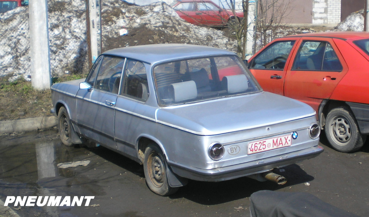 4625 MAX, BMW 02 Series 1600/1600-2/1602/1802/2002 2-door Sedan (114/E10), 1966–1973