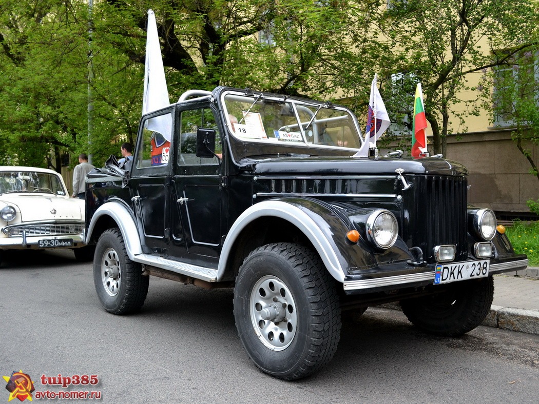DKK 238, GAZ 69 69А 5-door, 1952–1973
