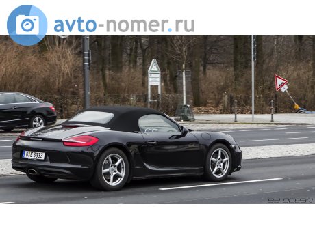 D E 3333, Porsche Boxster