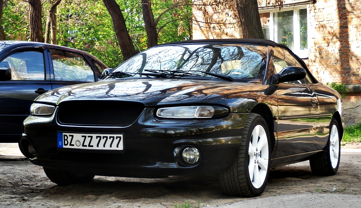 BZ ZZ 7777, Chrysler Stratus 1st gen Convertible (JA), 1996–2000
