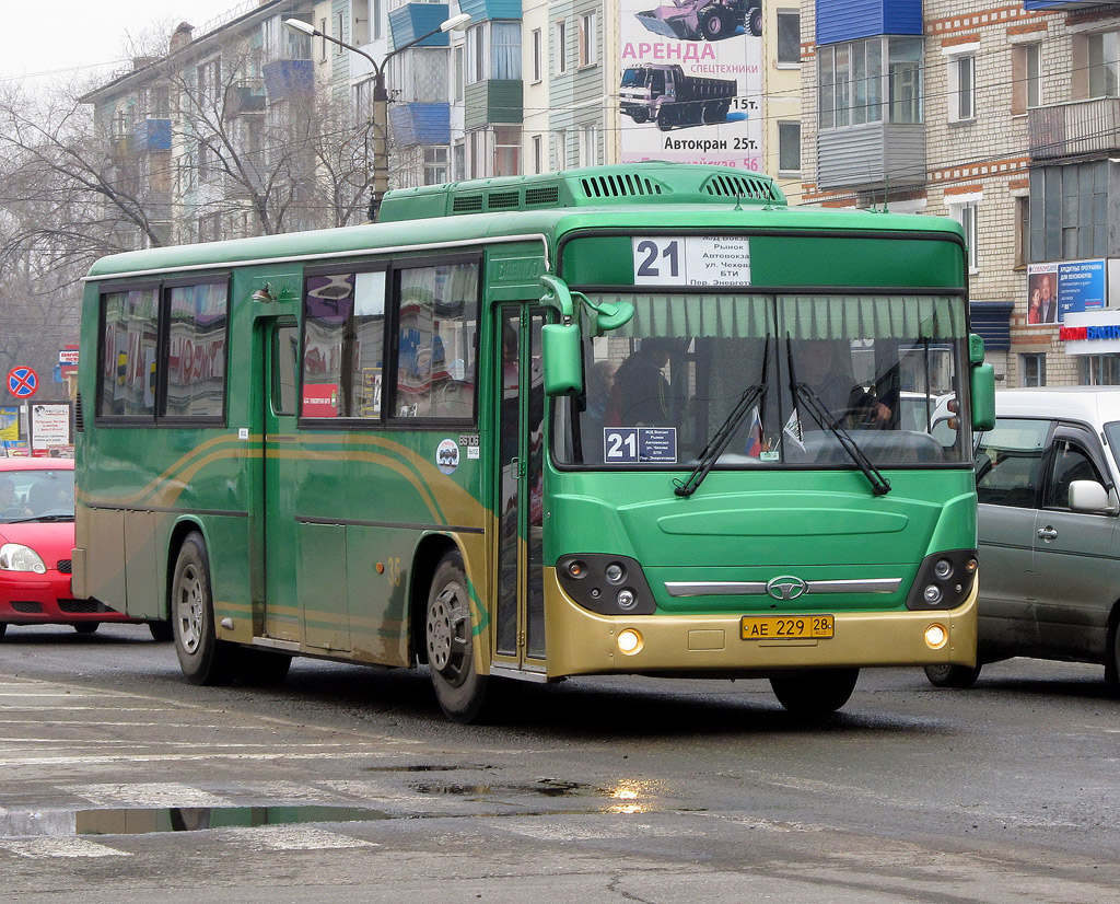 ае 229 28, Daewoo BS BS106 Royal City, 2nd facelift, 2008–