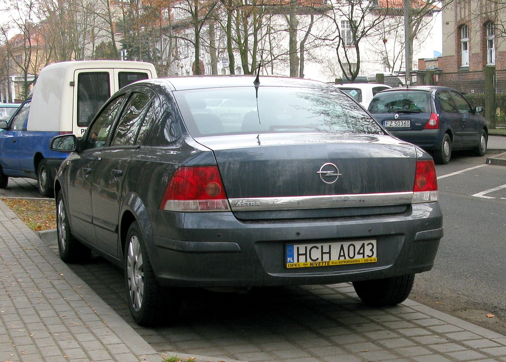 HCH A043, Opel Astra 3rd gen 5-door Hatch (H; A04), 2004–2014